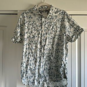 Cactus man, short sleeve button up
